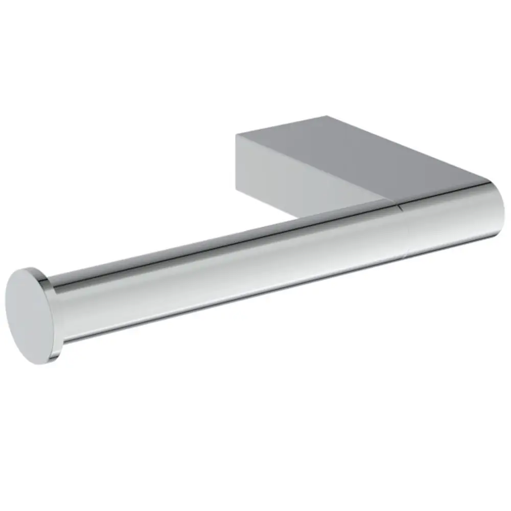 Reserverollenhalter in Chrom von Ideal Standard, mit modernem Design und einem runden Haltegriff für die Montage an der Wand.